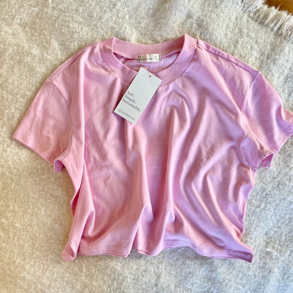 Alternative Apparel Hot Pink Tee